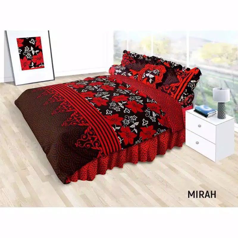 SPREI RUMBAI CALIFORNIA 180X200CM KING MIRAH