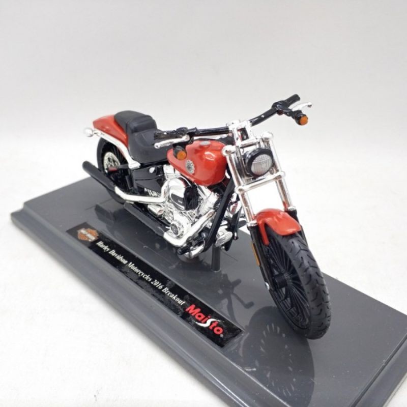 Diecast Harley Davidson 2017 Breakout - Miniatur Motor Gede Anak Moge