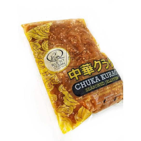 

MAKANAN BEKU / CHUKA KURAGE SEASONED JELLYFISH- SALAD UBUR UBUR 1 LG NON COD