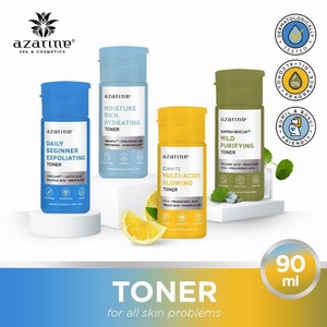 ⭐BAGUS⭐ AZARINE Face Toner All Series 90ml | Moist Rich Toner | Daily Beginner Exfo | Mild Purifying | Toner Wajah
