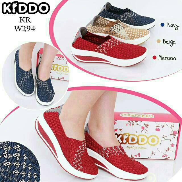 Sepatu KIDDO W294 WEDGES ORIGINAL