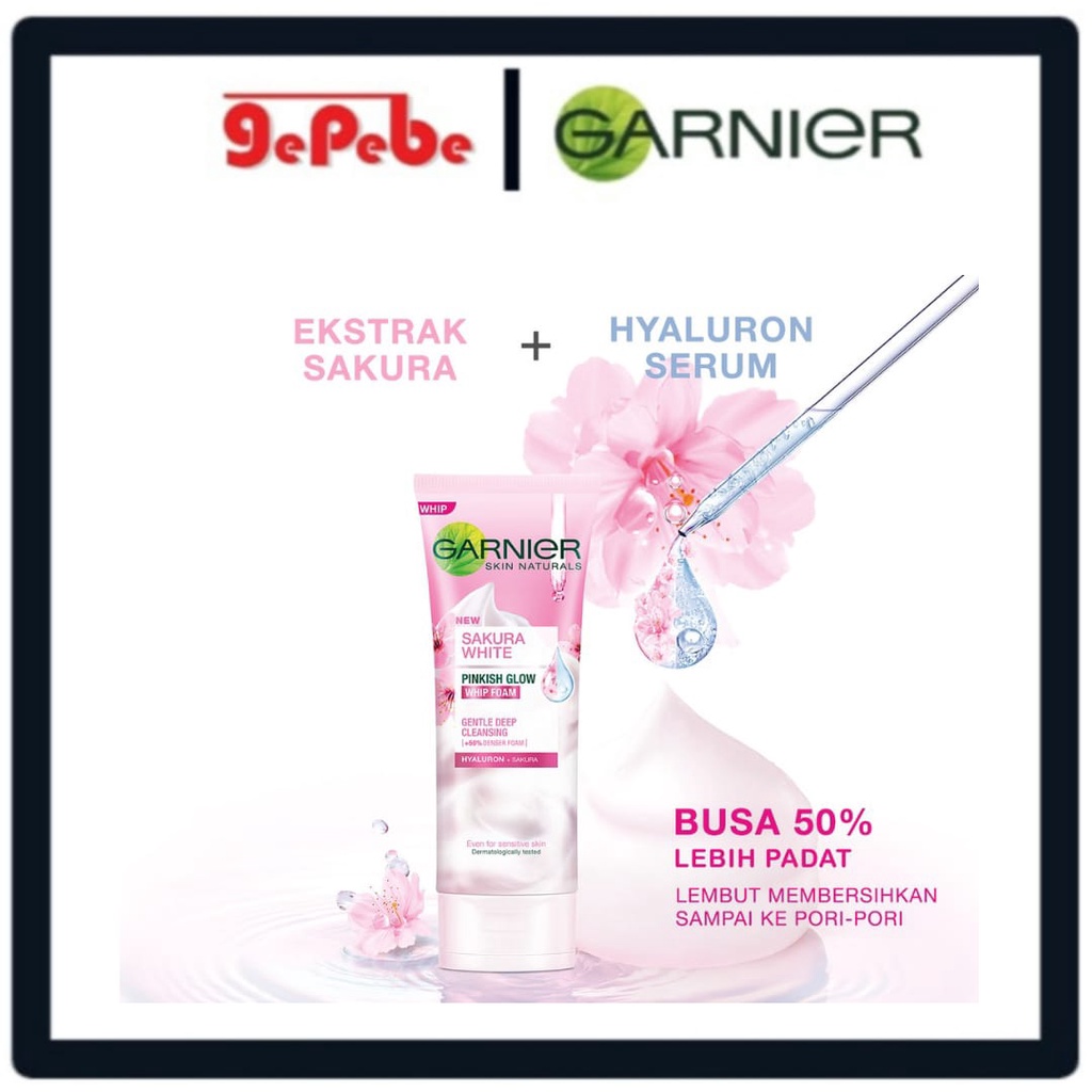 Garnier Sakura Glow Hyaluron Super Whip Foam