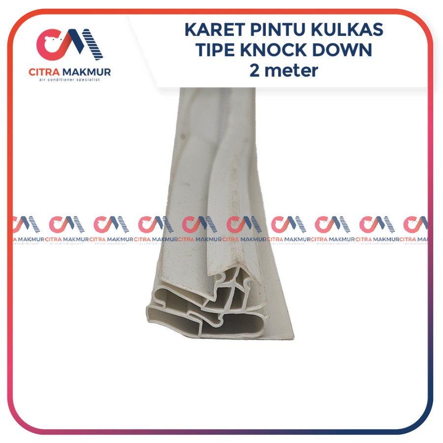 Gasket Karet Pintu Kulkas 1 pintu Tusuk merk SHARP Polytron 2 pintu NRS27