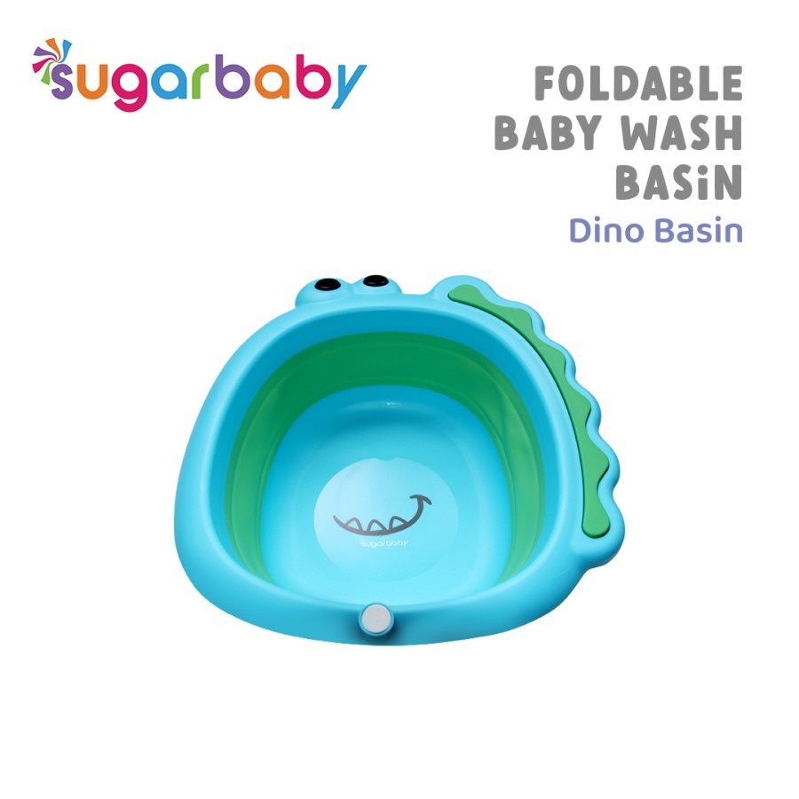 Sugar Baby Foldable Baby Wash Basin DINO SERIES