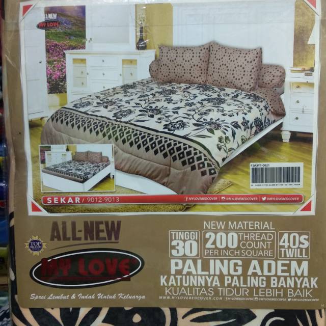 Sprei my love 160x200
