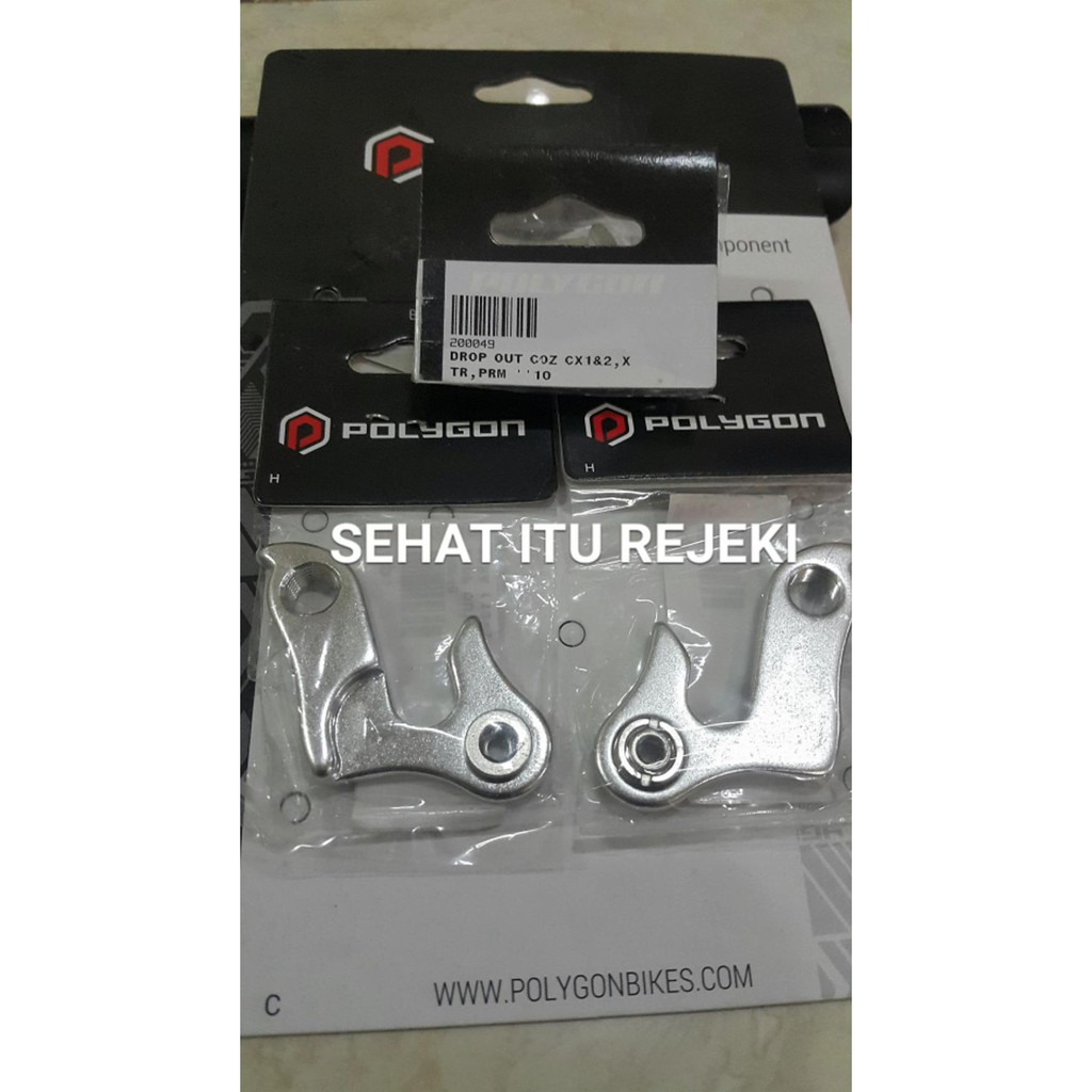 DROP OUT / REAR END / ANTING RD / HANGER RD POLYGON MONARCH, COSMIC DLL