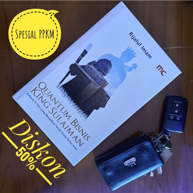 DISKON 50% Buku Quantum Business King Sulaiman
