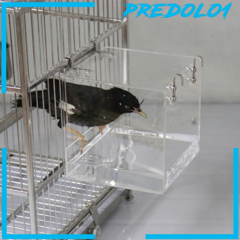 (Predolo1) Bak Mandi Burung Parkit / Lovebird Model Gantung