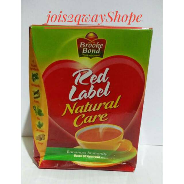 

INDIAN TEA Red Label Natural Care by Brooke Bond 250gr