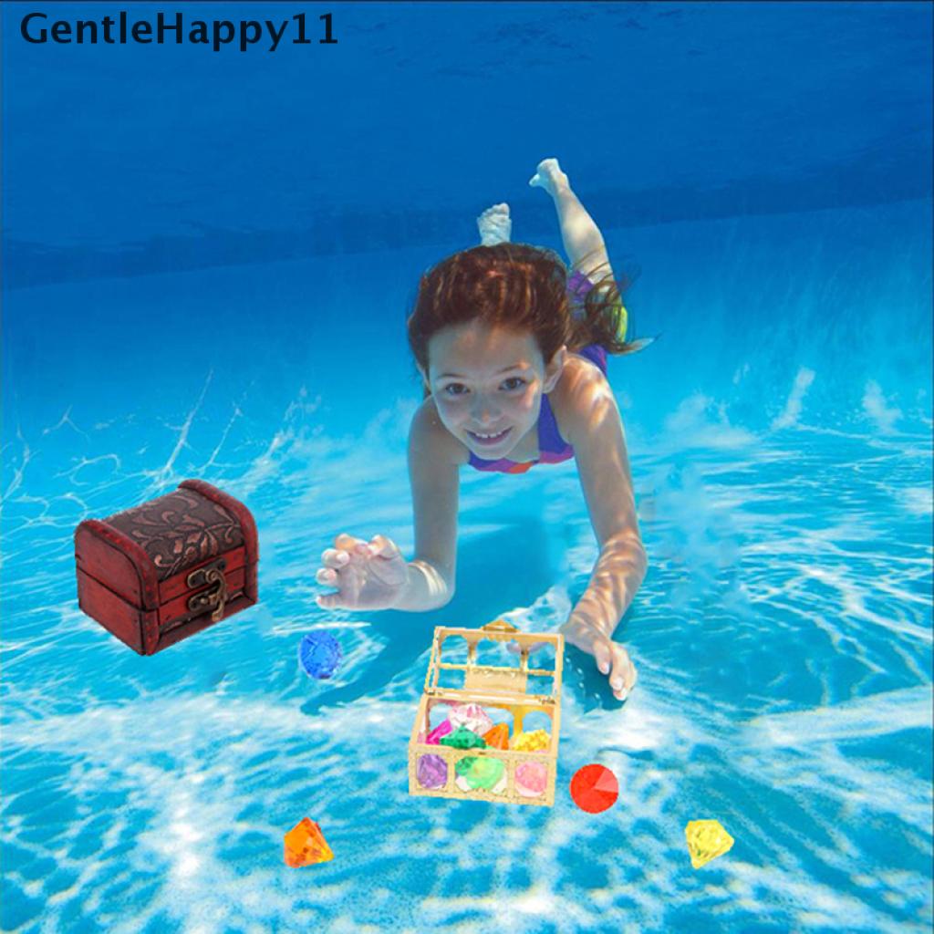 Gentlehappy 10pcs / Set Mainan Berlian Imitasi Warna-Warni Untuk Anak Laki-Laki / Perempuan