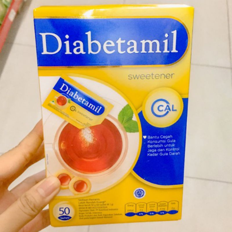 

DIABETAMIL SWEETENER 50'S