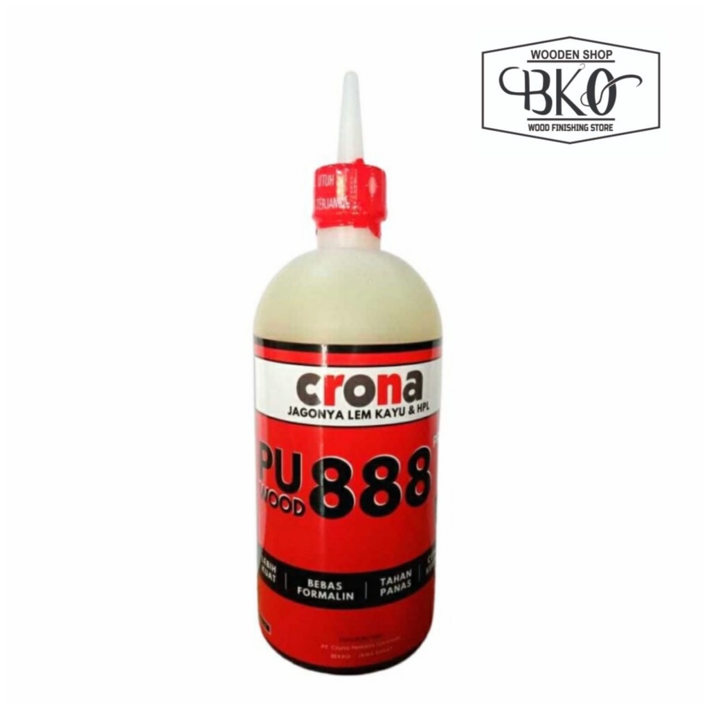 Lem kayu crona 888 450gr lem kayu basah Wood glue