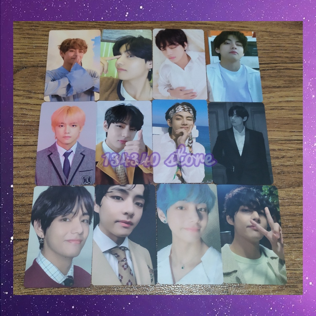 BTS Taehyung Official Album Photocard / PC her O, tear U, BE Essential, answer L, butter pob, mots 7