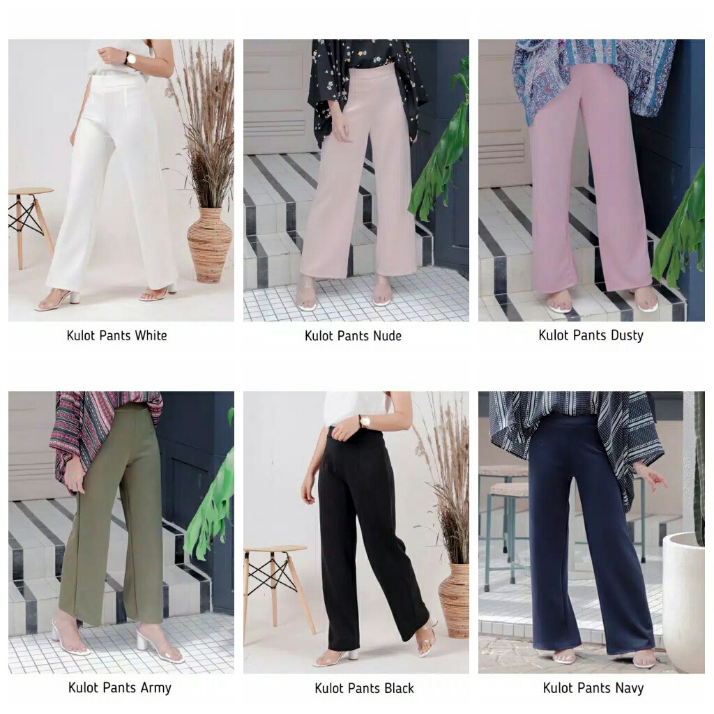 DISKON KULOT PANTS - FLOTTILICIOUS / KULOT WANITA / KULOT MURAH / KULOT KEKINAIN / GROSIR BAJU ONLINE