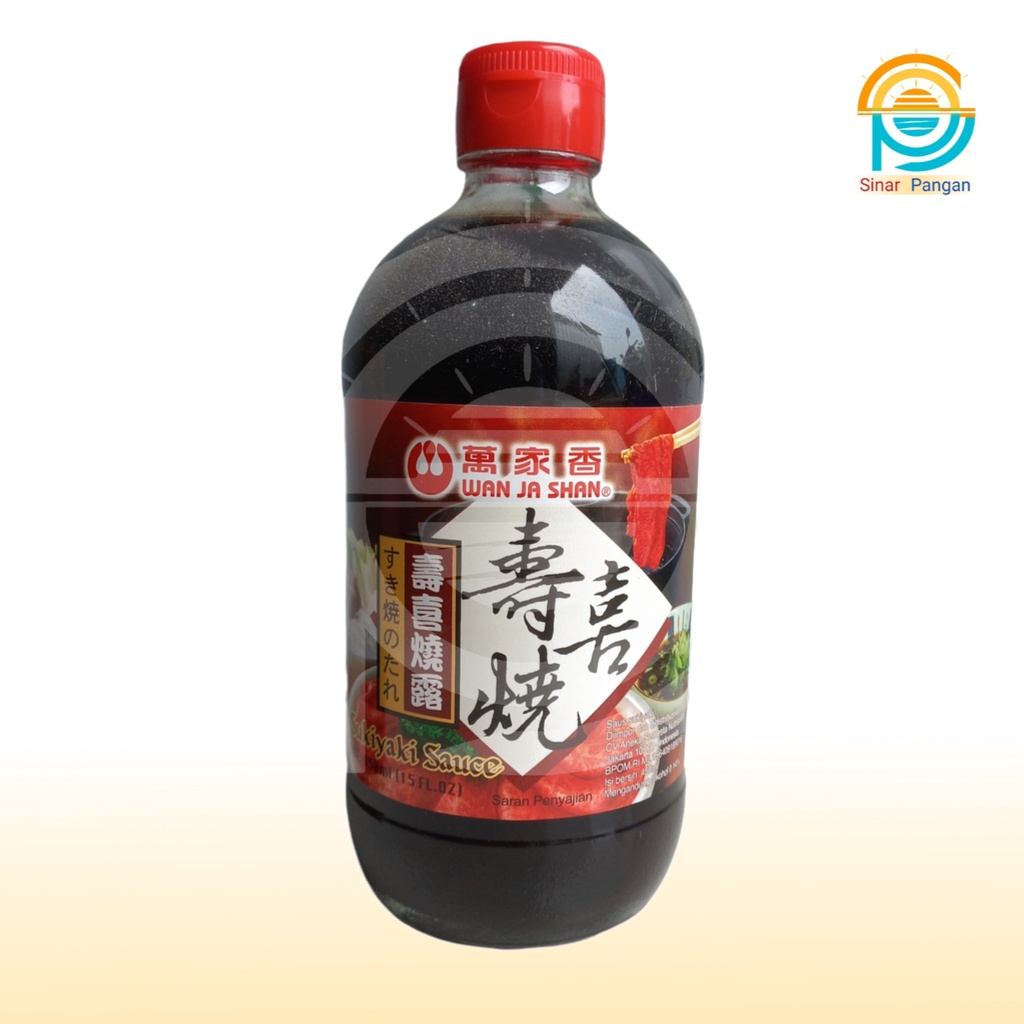 

Wan Ja Shan Sukiyaki Sauce / Saus Sukiyaki 15fl.oz / 450 ml / Kecap Sukiyaki