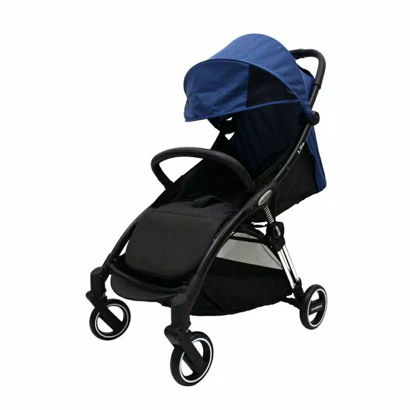 Stroller Chris Olins Lila S116 cabin size lipat otomatis Makassar