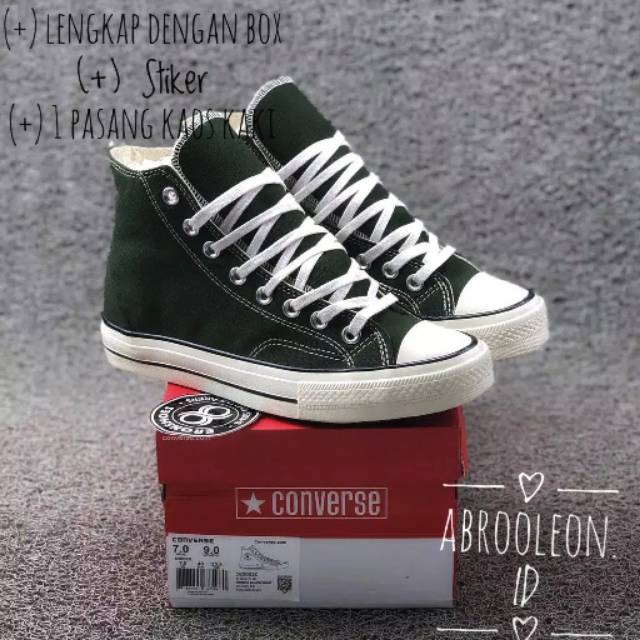 PREMIUM CONVERSE ALLSTAR 70S ERGET OX HIGH FIELD SURPLUS