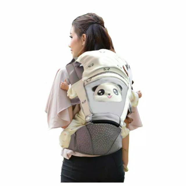 Omiland OBG2331 Gendongan Hipseat Bayi Panda Series 6 Posisi