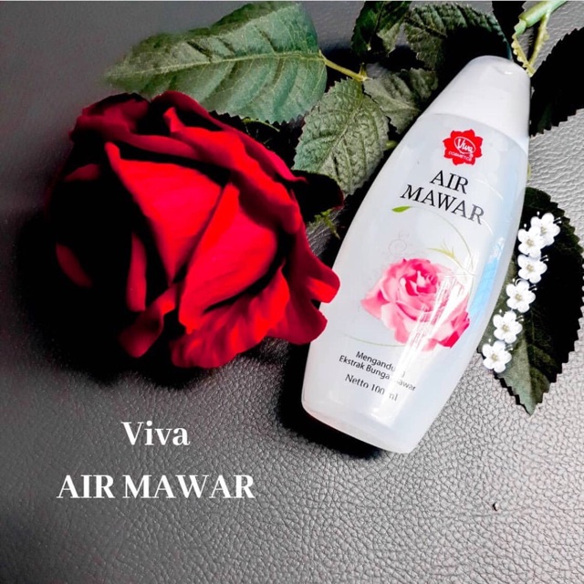 Viva Air Mawar Wajah Whitening Penyegar Pembersih 100 ml Rose Water