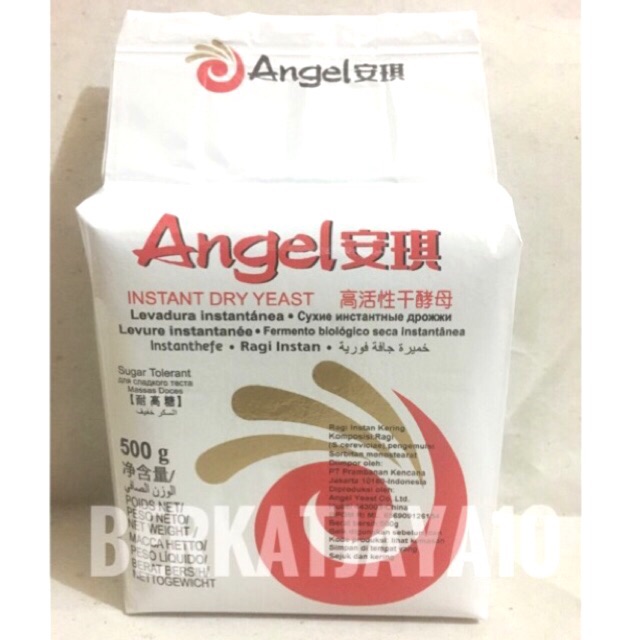 ANGEL DRY YEAST Ragi Instant bahan kue dan roti