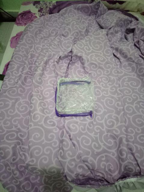 Sprei Waterproof + 2 Bantal + 2 Guling Tinggi 20cm - Gerai Abisha