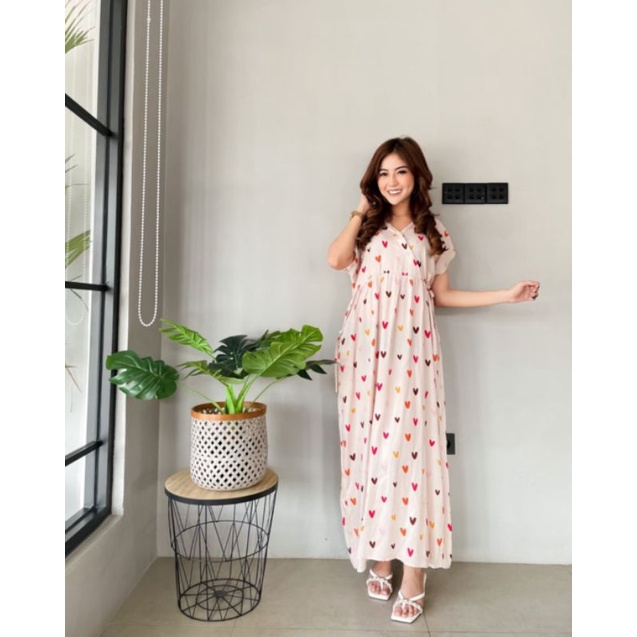 [COD]KANAYA DRESS/Kimono dress/daster kekinian/daster rayon