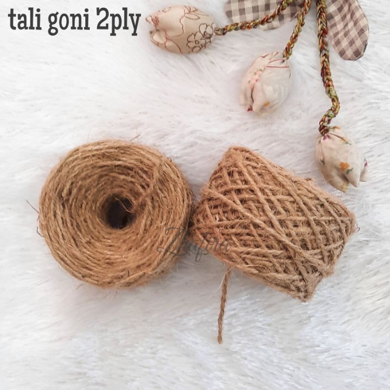 tali goni, benang goni, 2ply