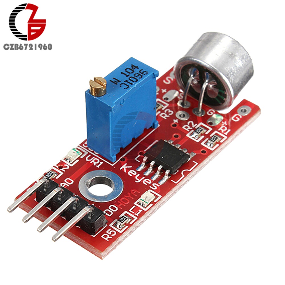 Microphone Sensor AVR PIC High Sensitivity Sound Detection Module For Arduino 