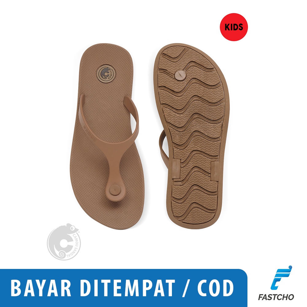 Sandal Anak Wanita Camou Nikita / Sandal Anak Perempuan / Sandal Jepit Anak Perempuan Anti Licin / S