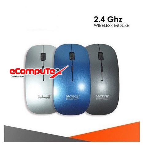 MOUSE WIRELESS M-TECH SY 6070 / MTECH SY6070 2.4 GHZ 1600 DPI - RESMI