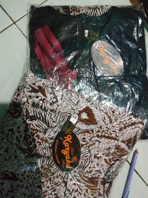 Baju Batik Couple Baju Kondangan Couple Tiara Original Batik Karyaku Pekalongan