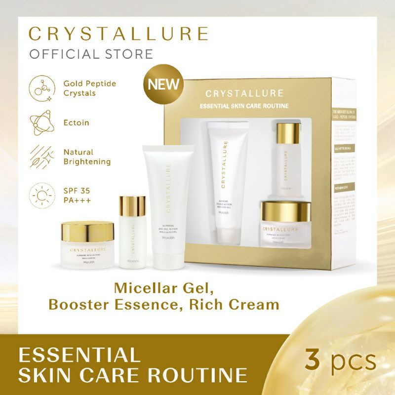 WARDAH CRYSTALLURE SKIN CARE ROUTINE -NJ