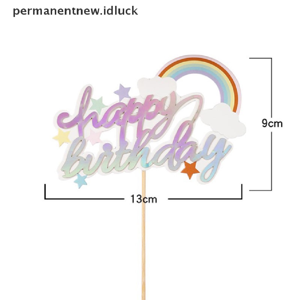 Kartu Dekorasi Kue Ulang Tahun Model Plug in