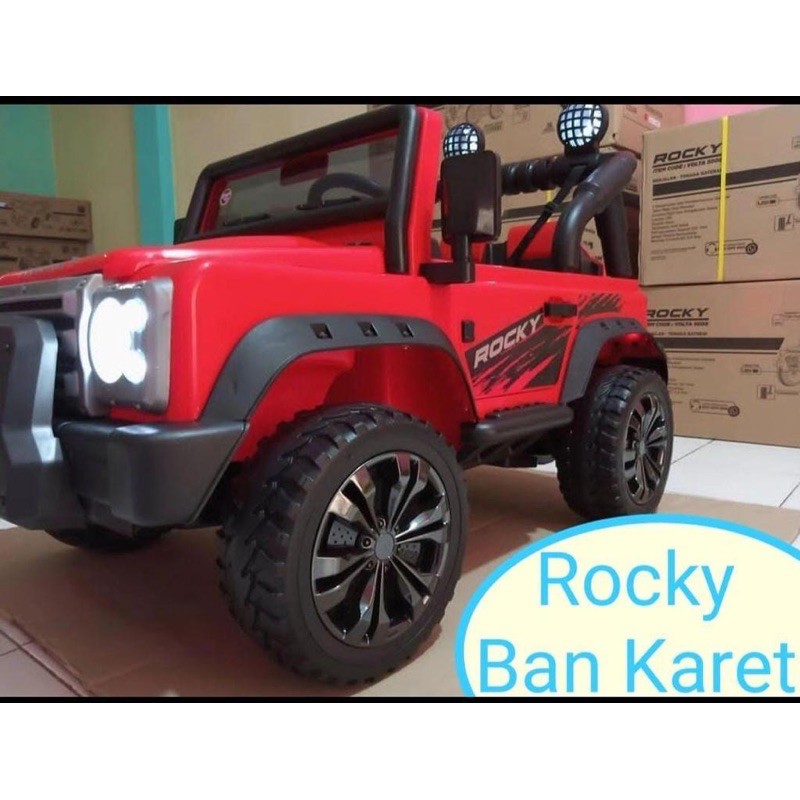  Mobil  aki anak  jeep  shp volta rocky 5008 Shopee Indonesia