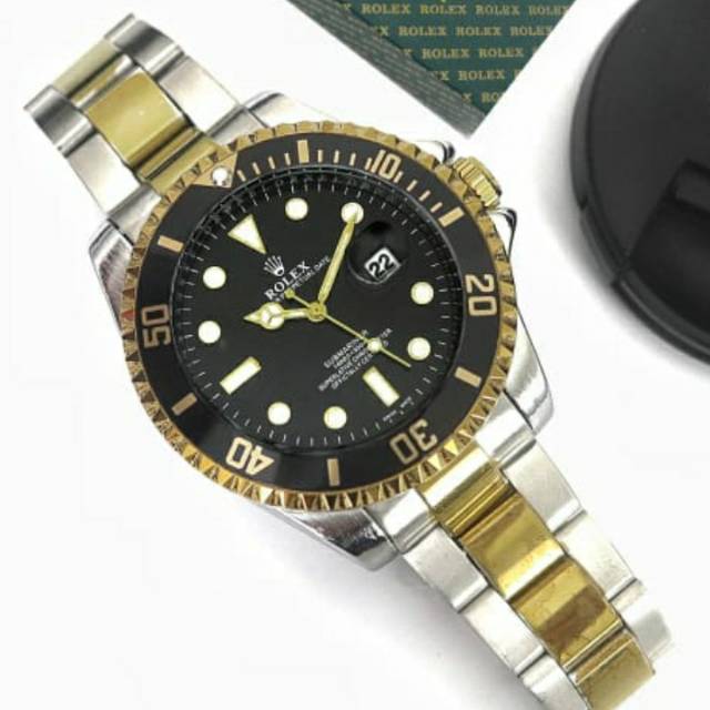 Jam tangan tahan air Rolex Rante stenlies