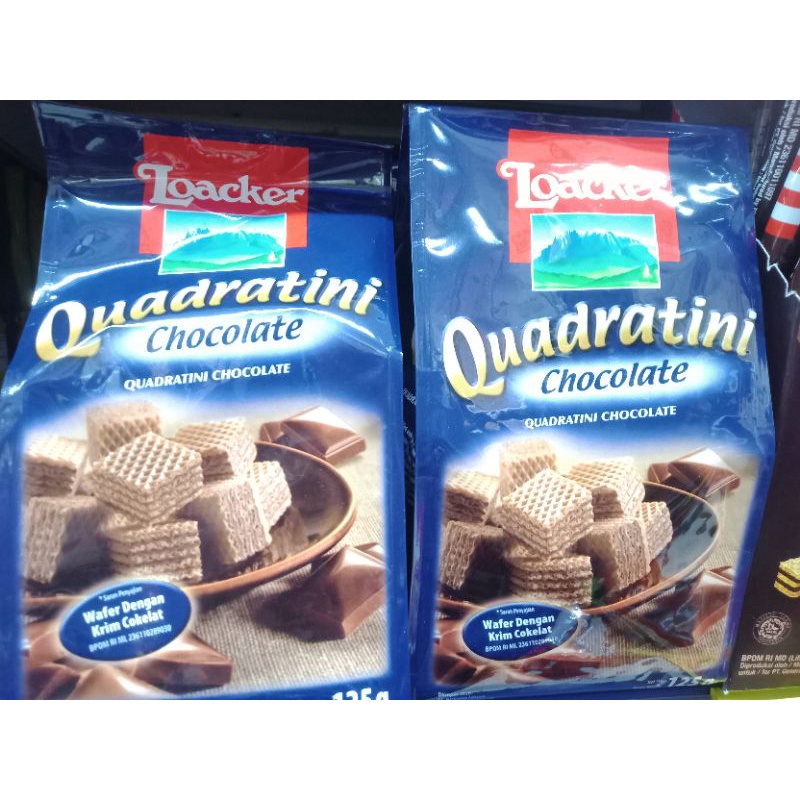 

Loacker Quadratini Chocolate 125g