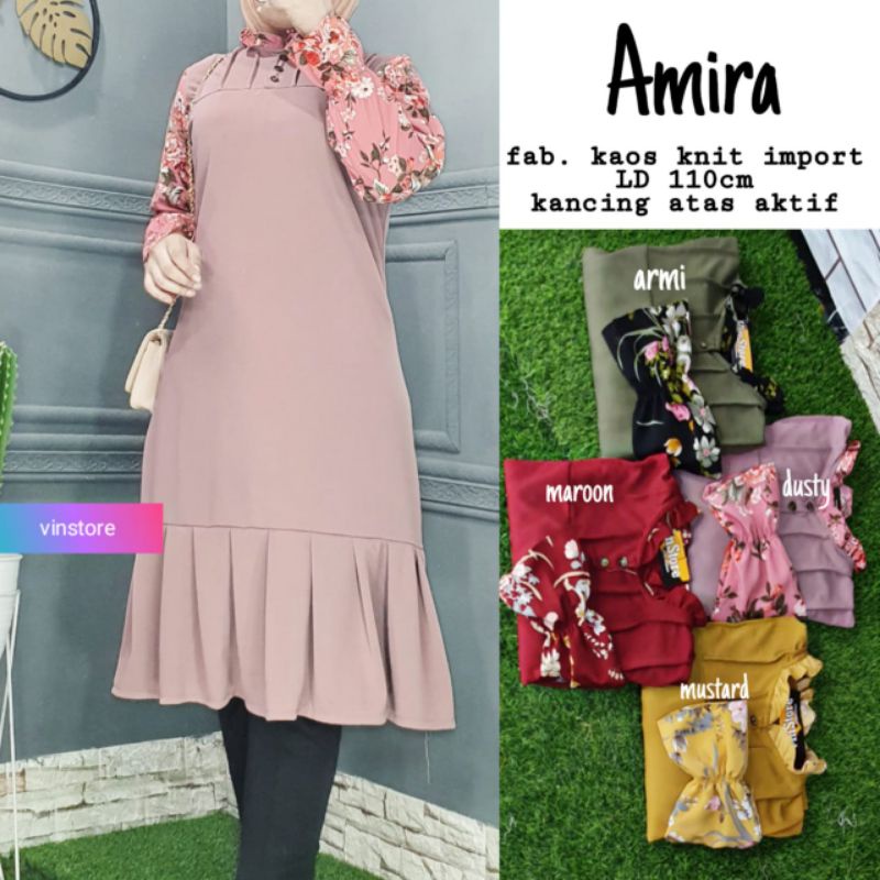 Amira Tunik | Atasan Tunik