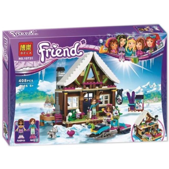 Mainan  BELA FRIENDS SERI 10731 ISI 408 PCS Edukatif