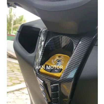 Cover tutup kunci kontak black diamond yanaha new nmax 2020