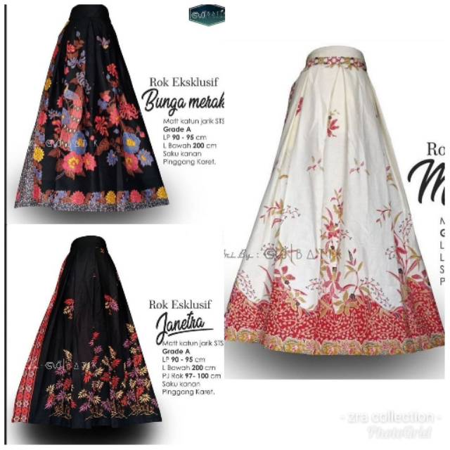Rok eksklusif katun primissima ungggul jaya H santoso.allsize LP 100 LB 200.batik Pekalongan