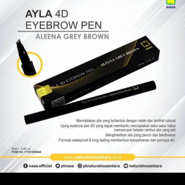 Ayla 4D pensil alis