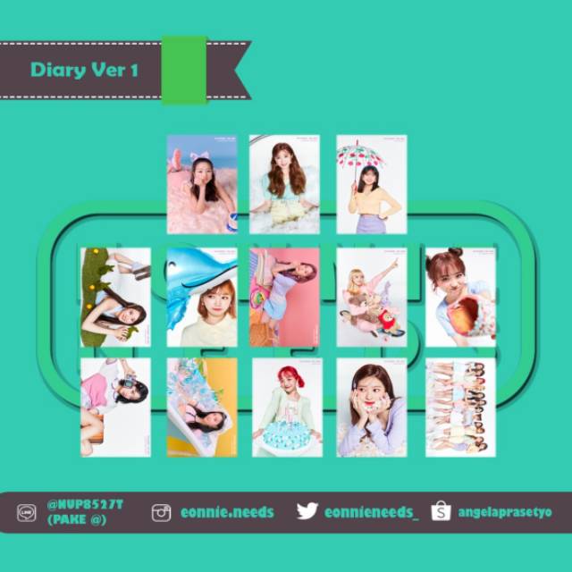 [UNOFFICIAL PHOTOCARD] IZONE 'ONEIRIC DIARY'