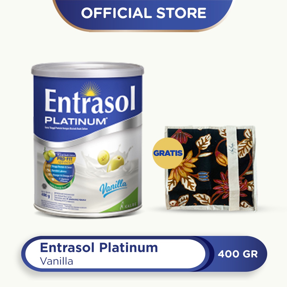 Buy 1 Entrasol Platinum Vanilla 400g Free Tote bag Anne Avantie