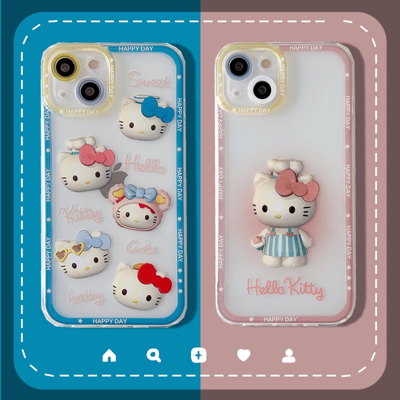 Case Bahan Tpu Motif Kartun Kucing Untuk Iphone 11 Pro Max X Xr Xs Max 7 8 Plus Se 2020 12 Pro Max 12 Mini 13 Pro Max 13 Mini