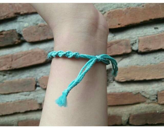 GELANG RAJUT / GELANG TALI / GELANG SIMPLE / GELANG MACRAME