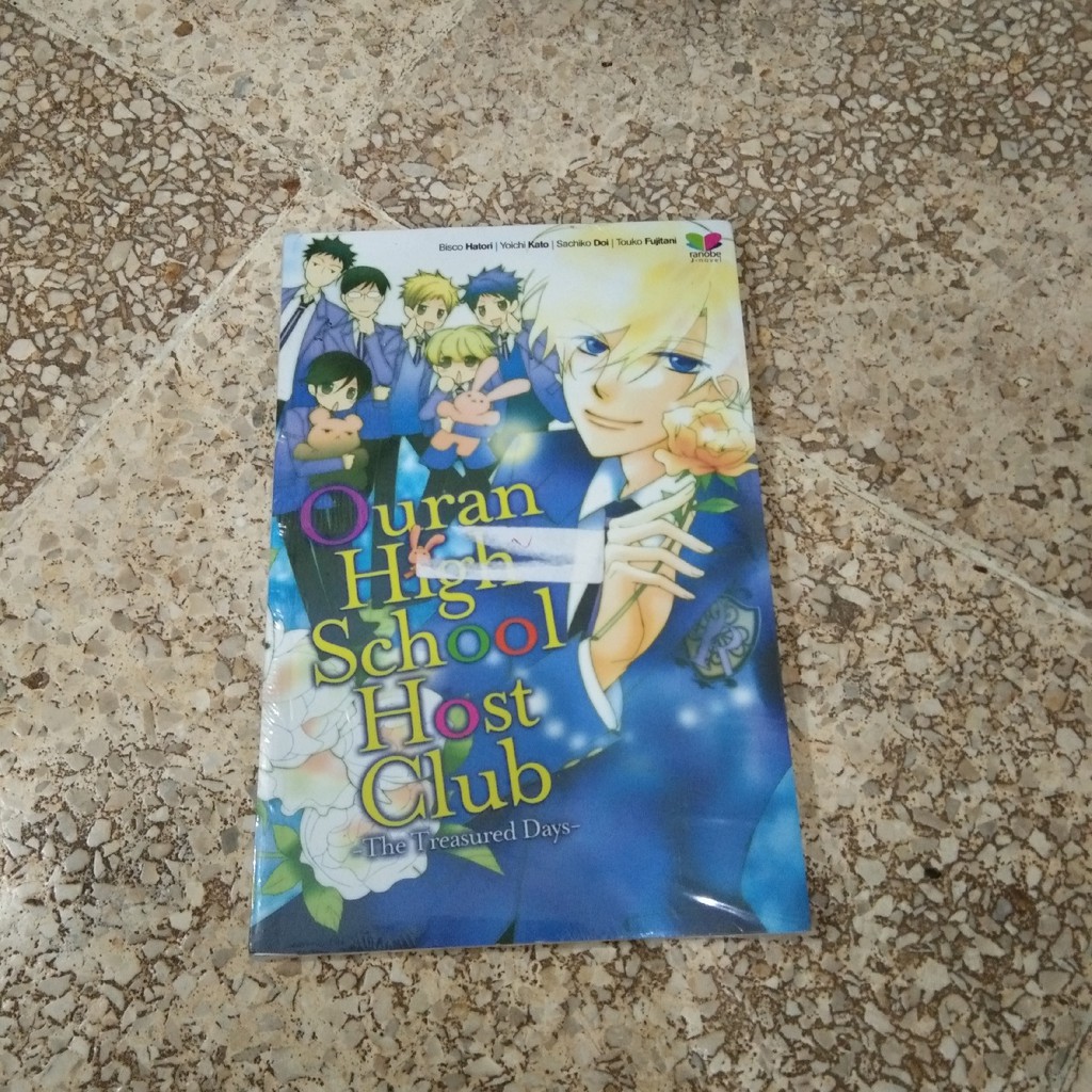 ouran high school host club the treasured days J  light novel/ bisco hatori dkk