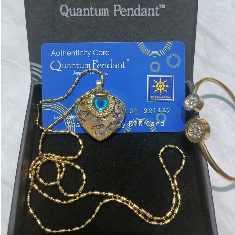 1 set kalung kesehatan quantum pendant