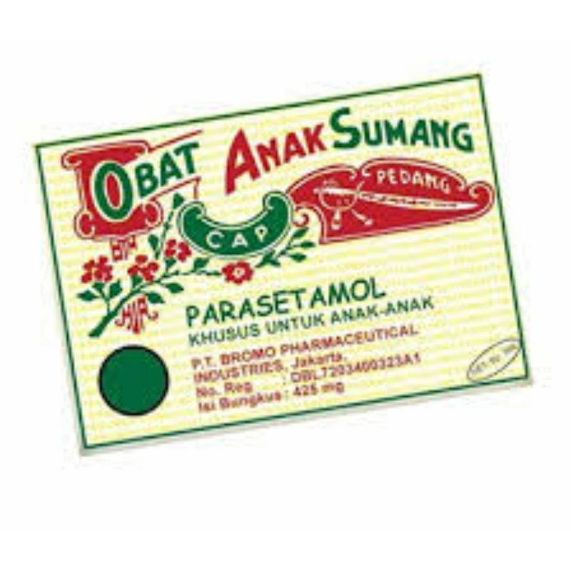 OBAT ANAK SUMANG SERBUK @ satuan