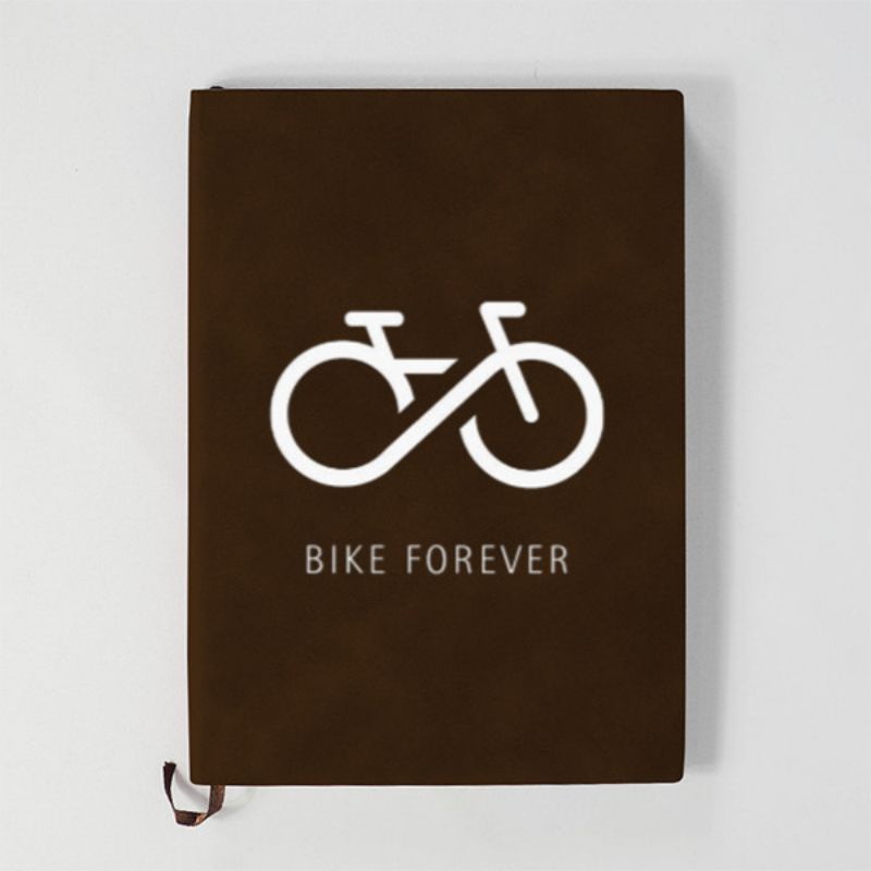 

Notebook Forever Bike Retro Kulit A5 Custom Notepad