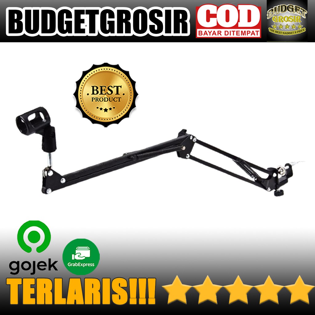 Stand Suspensi Lazypod Mikrofon - NB-35--TaffSTUDIO